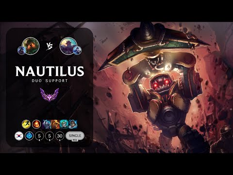 Nautilus Support vs Braum - KR Master Patch 13.13