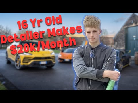 6 Figure Auto Detailing Business at 16 | Day in the Life