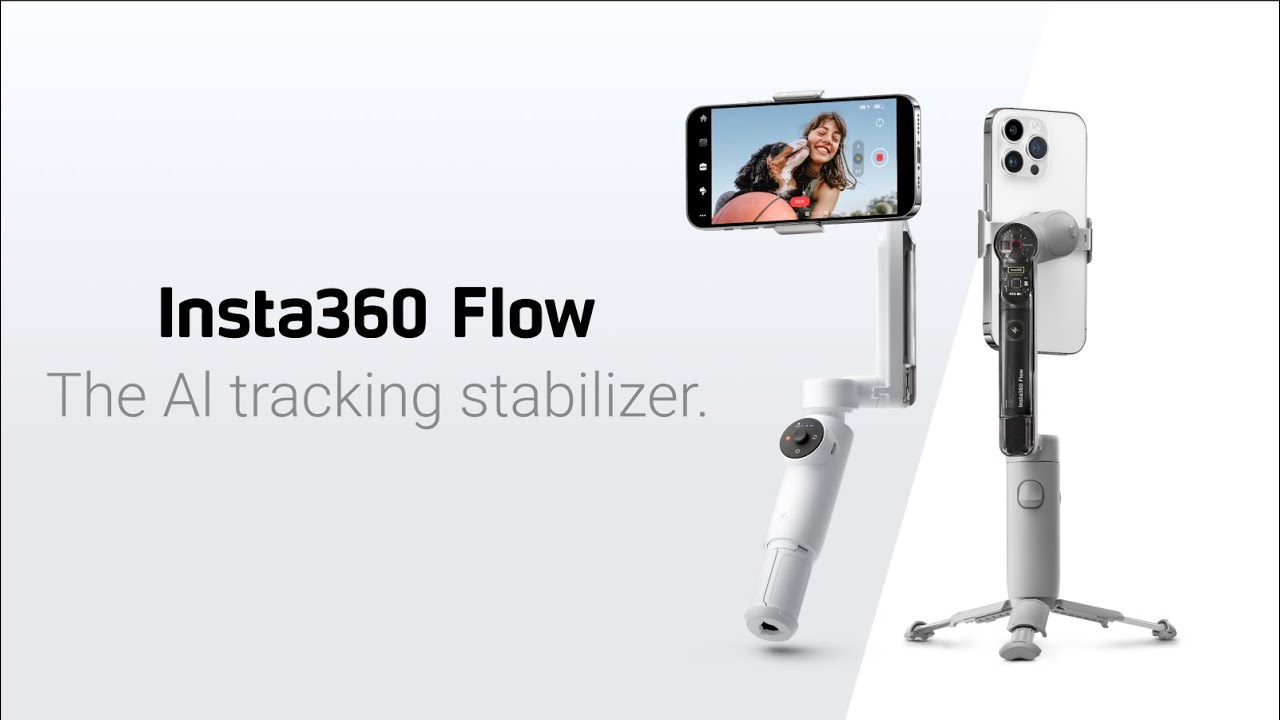 Introducing Insta360 Flow - The AI Tracking Smartphone Stabilizer - YouTube