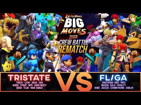 LMBM 2023 REMATCH - Tri-State Vs. Florida - SSBU Ultimate Crew Battle