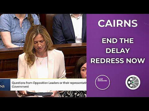 Holly Cairns: End Delays - Redress for Survivors Now