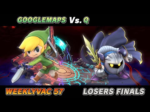 WeeklyVac 57 - SSBU - GoogleMaps (Toon Link, Meta Knight) vs Q (Meta Knight)