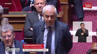 “Can you give us your definition of the term ‘maboul’?” asks Roger Karoutchi