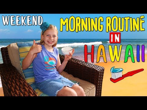 Alyssa's Weekend Morning Routine