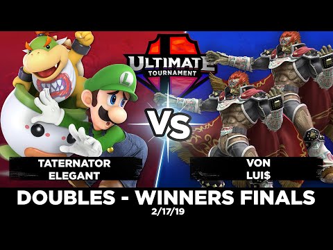 Taternator + Elegant vs. Von + Lui$  - Doubles - Winners Finals - February Smash Ultimate Tournament