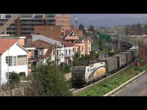 E.474 RailOne in transito presso Monterotondo - RailOne E.474 running in Monterotondo