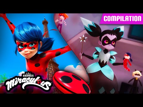 MIRACULOUS | 🐞 Compilation 🐾 FULL EPISODES ▶️ [The Puppeteer - Reflekta - Antibug] Season 1
