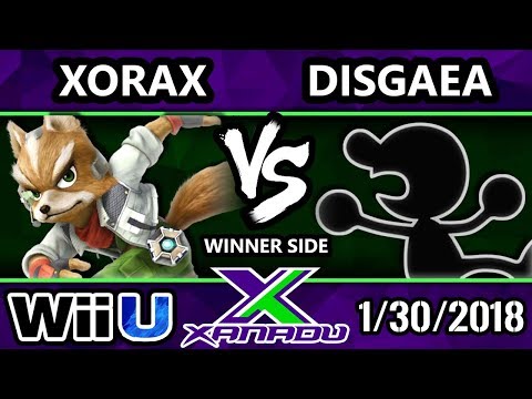 S@X 239 Smash 4 - Xorax (Fox) Vs. Disgaea (G&W) - SSB4 Winners Bracket - Smash for Wii U