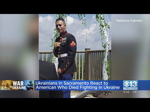 Ukrainians In Sacramento React To American Who Died Fighting In Ukraine