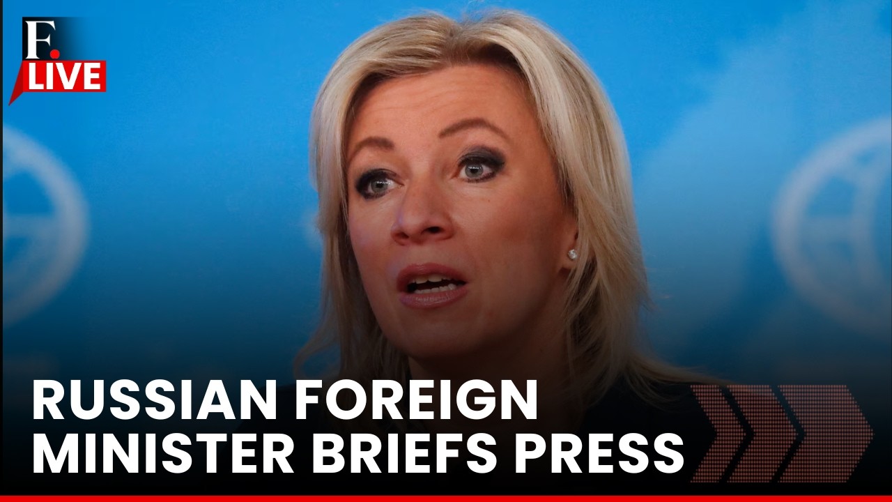 Russia MoFA LIVE: Maria Zakharova Weekly Briefing | Russia-Ukraine Conflict