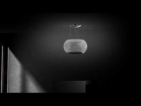 Elica Ceiling Mounted Hood INTERSTELLAR-C - Glass Video 2