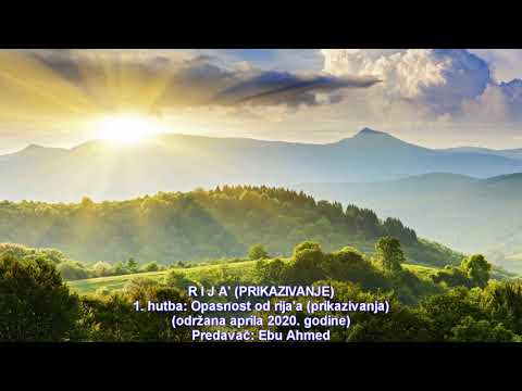 RIJA' 1. hutba - Ebu Ahmed