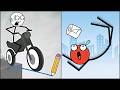 Draw Bridge Puzzle VS Ragdoll Jump Weegoon All Levels SpeedRun Ep 1