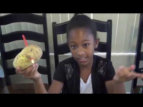 Straw Through Potato Challenge: How To Poke a Straw Through a Potato
