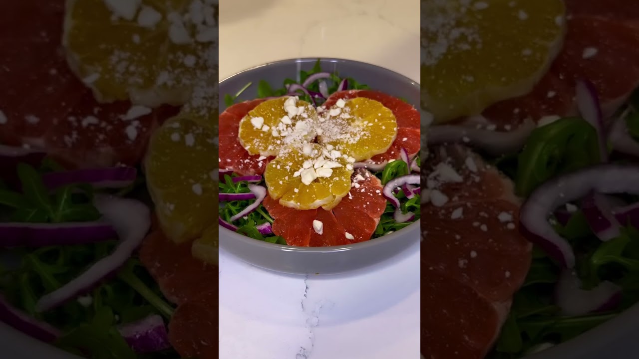 Citrus salad 🍊#salads #saladrecipe #saladyummy #citrus #foodlovers #platingideas #plating #foodvlog