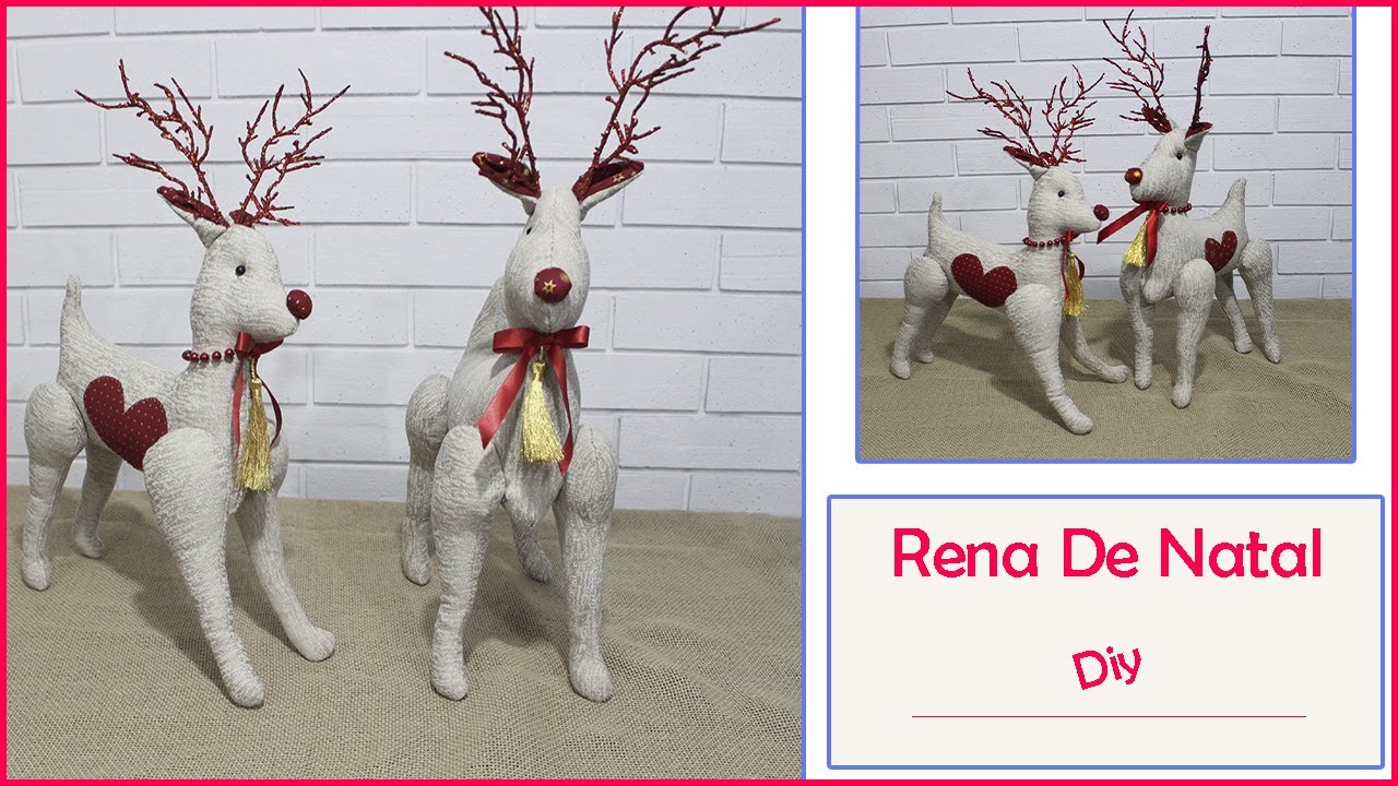 Watch Now Renas Natalinas Diy- Decoração de Natal Renas Natalinas Diy- Decoração de Natal