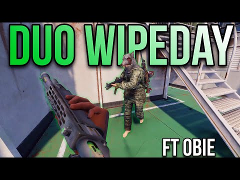 A Crazy Duo Wipe Day ft. OBIE - Rust Console Edition
