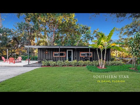 Southern Star Shipping Container Home in Davie, Florida USA
