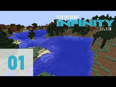 FTB Infinity Lite 1.10 Ep 01 - Man on the Hill