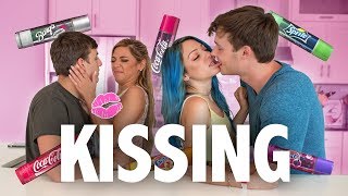 KISSING CHALLENGE!! w/ Niki &amp; Gabi