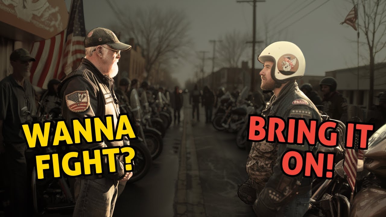 The 91-year-old veteran was harassed by bikers at a diner. But when he made one phone call...