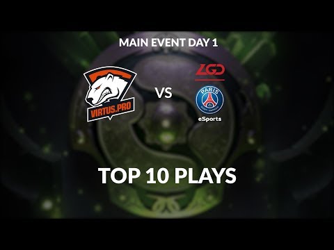 Virtus.pro vs PSG.LGD Top 10 Plays The International