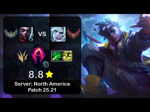 Ekko Jungle vs Viego - NA Challenger - Patch 25.21