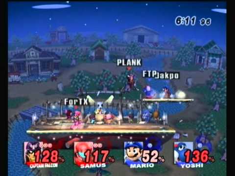 WHOBO 3 LT: Dakpo (Mario) & FTP (Yoshi) vs. Ally (Captain Falcon) & Trela (Samus) - SSBB