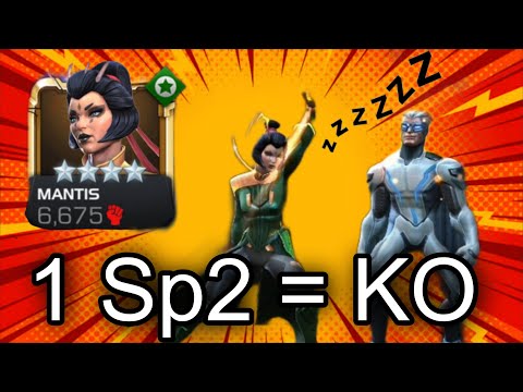 4 Star Nuclear Mantis will keep you awake! 6 Star Rank 4 Quicksilver destroyed | MCOC