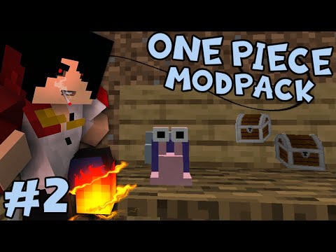 The True Gingershadow - NOW TO FIND A DEVIL FRUIT! || One Piece Modpack Episode 2 (Minecraft One Piece Mod)