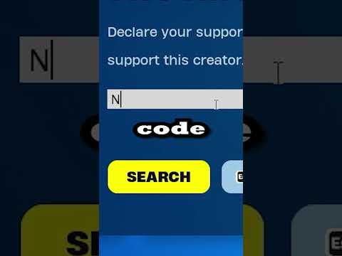 How to use a Support a creator code in Fortnite! #important