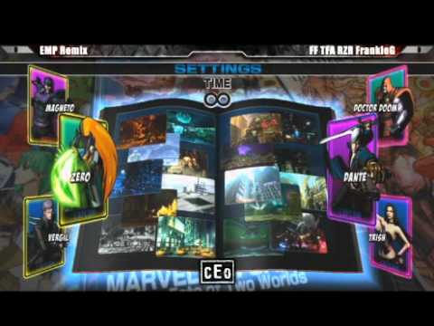 UMvC3 - EMP Remix vs FF TFA|RZR Frankie G - CEO 2012 Tournament