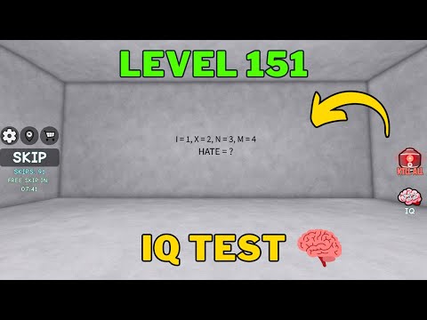 How To Solve Roblox IQ Test Level 151 | IQ Test 🧠 Floor 151 Answer
