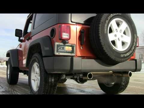 Listen to the Loud CORSA Performance Jeep Wrangler JK dB Performance Exhaust PN 24412