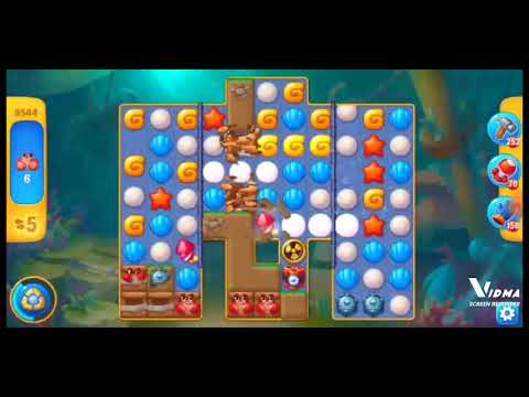 Fishdom. 9544 level no boosters and diamonds. 20 moves