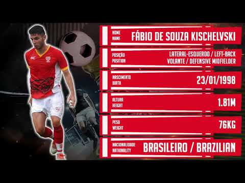 ⚽ FÁBIO / LATERAL-ESQUERDO / Fábio de Souza Kischelvski