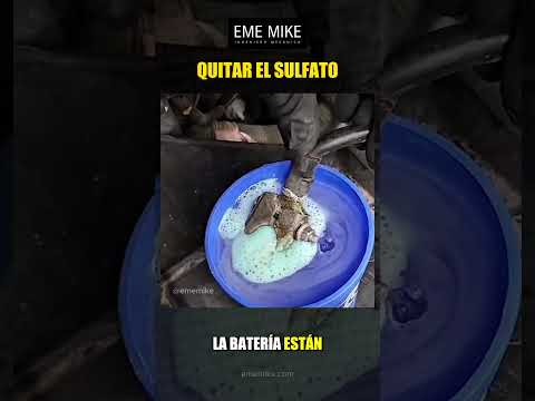 How to clean terminals and connectors with sulfate?