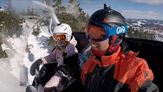 preview picture of video 'Trysil SkiStar resort - on snowboard'