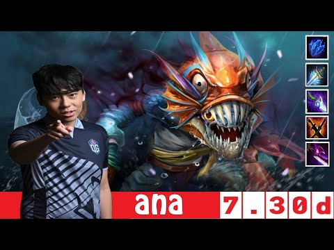 [DOTA 2] ana the SLARK [SAFELANE] [7.30d]