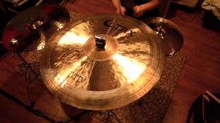 Video thumbnail for TRX LTD SERIES 20" CRASH:RIDE CYMBAL by TRX Cymbals Thailand