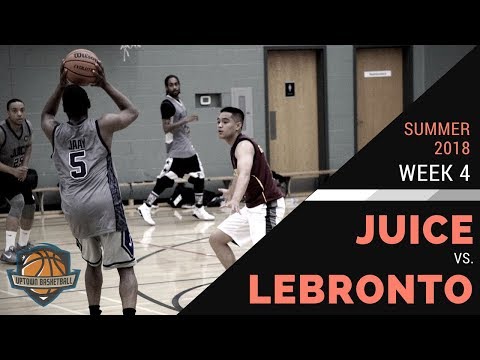 UPTOWN BASKETBALL - Lebronto vs. Juice - June 24th