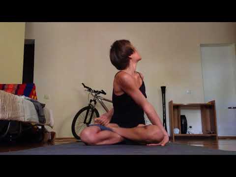 Parivritta Padmasana/Revolved Lotus Pose