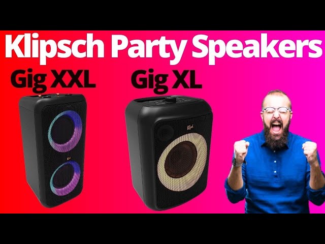 KLIPSCH GIG XXL PORTABLE BLUETOOTH RECHARGEABLE PARTY SPEAKER in Speakers in Markham / York Region