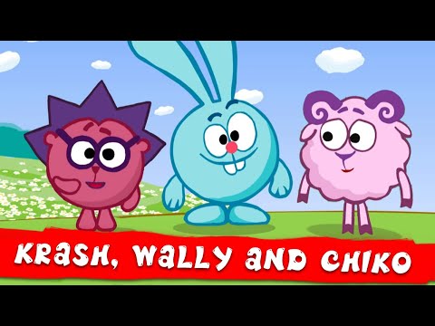 KikoRiki 2D | Episodes with Krash, Wally and Chiko | Cartoon for Kids