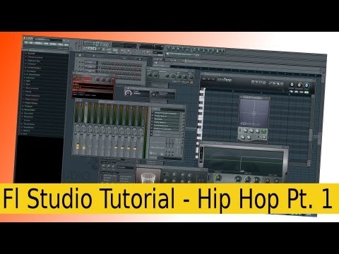 (Fl Studio) Fruity Loops Hip Hop Beat (by Aries 4Rce BeatZ)  - GERMAN- [TUTORIAL] Part 1/2 deutsch