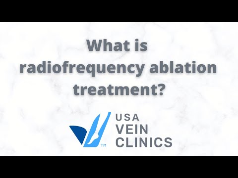 What is radiofrequency ablation treatment? | USA VEIN CLINICS