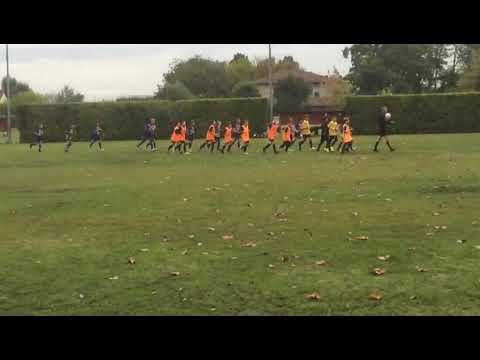 Test match Pulcini 2007 ~ Reggiana-Parma 1-5, ingresso squadre in campo