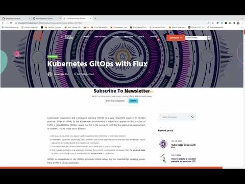 deploying application with Flux  part 1