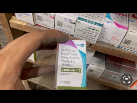 Levosalbutamol ipratropium 20mcg 50mcg