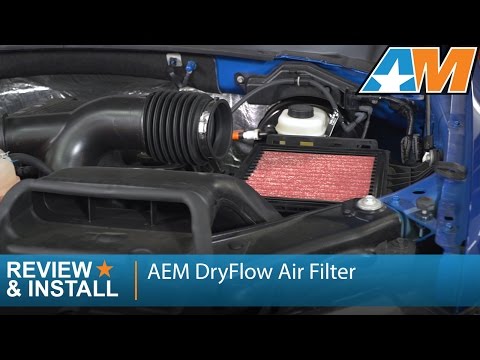 2009-2016 F-150 AEM DryFlow Air Filter Review & Install